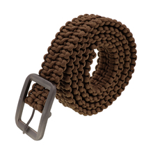 Cinturón táctico de paracaídas Paracord 550, cinturón de supervivencia tejido para acampar, caza, senderismo, supervivencia de emergencia con hebilla de Metal 2024 - compra barato