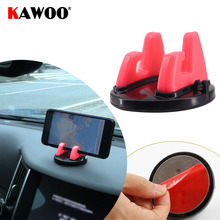 KAWOO 360 Degree Car Mobile Phone Holder For Mitsubishi Peugeot Renault Dashboard Sticker Stand Phone Desk Stand Support Bracket 2024 - buy cheap