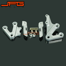Footrests Front Foot Pegs Pedals Rest Footpegs For SUZUKI GSXR1000 GSXR 1000 2003-2004 2003 2004 Motorcycle 2024 - buy cheap
