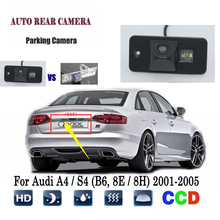 Câmera de ré para audi, a4 s4 (b6, 8e/8h), 2001 a 2005, ccd, visão noturna, rca, câmera traseira da placa de licença, câmera traseira superior 2024 - compre barato