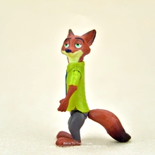 Disney Zootopia Nick Wilde Fox 7cm Action Figure Decoration PVC doll Collection Figurine Toys model for children gift 2024 - buy cheap