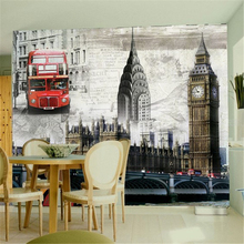 beibehang Custom photo wallpaper Large 3D KTV bar personalized wallpaper backdrop of European architecture 3d mural wallpaper 2024 - buy cheap