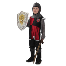 M-XL Halloween Costumes Children Boys Crusader warrior Cosplay Historecal European aristocracy Carnival San Fermin Disfraz dress 2024 - buy cheap