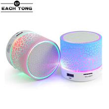 Mini Portable Bluetooth Speaker Wireless Loudspeaker Crack LED TF USB Subwoofer Bluetooth Speakers Mp3 Stereo Audio Music Player 2024 - buy cheap