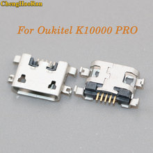 ChengHaoRan micro mini USB jack Para Oukitel K10000 PRO soquete do conector de Carregamento Porto doca plug Carga Celular substituição 2024 - compre barato