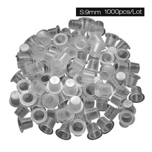 1000Pcs Plastic Disposable Tattoo Ink Cups Microblading Pigment Clear Holder Container Cap Tattoo Accessory Permanent Makeup 2024 - buy cheap