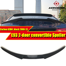E93 2 door Convertible Spoiler Rear Diffuser Trunk Wings M4 Style Carbon Fiber For 3 Series 325i 330i 335i Trunk Spoilers 06-13 2024 - buy cheap