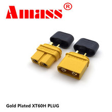 Wholesale 10 Pairs Amass XT60H Male Female Bullet Connectors Plugs For RC Lipo Battery FPV Quadcopter kit Drone parts 2024 - buy cheap