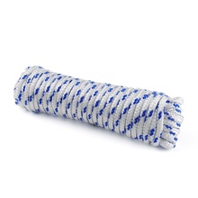 White&Blue 6mmx10m Heavy Duty Braided Polypropylene Rope PP Boat Rope Sailing Camping Clothes Line 2024 - buy cheap