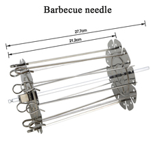 Air Fryer Accessories BBQ Needle Stainless Steel Grilled Lamb Kebab Barbecue Needle 2024 - buy cheap