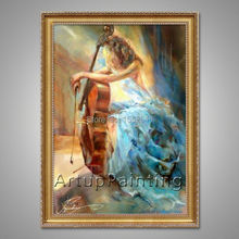 Espanhol flamenco dançarino pintura latina mulher pintura a óleo sobre tela hight qualidade pintados à mão latina 17 2024 - compre barato