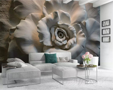 beibehang Fresh 3D embossed peacock magnolia TV background papier peint decorative painting custom papel de parede 3d wallpaper 2024 - buy cheap