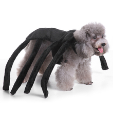 Костюм для собак на Хэллоуин, костюм большого паука, одежда для собак, одежда для чихуахуа, изделие для домашних животных, одежда для собак 2024 - купить недорого