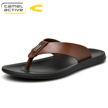 Camel Active 2019 New Arrival Summer Men Flip Flops High Quality Beach Sandals Non-slip Male Slippers Zapatos Hombre Casual Shoe 2024 - buy cheap