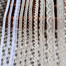5 Yard Vintage Cotton Crochet Lace Trim Fabric Ribbon Sewing Handmade Craft Tatt Ivory DIY  Craft Supplies Accessories 2024 - buy cheap
