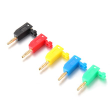 Hot Multi-choice Gold-plated 2mm Banana Plug Connector Jack Can be added Banana Plug 5A 1000V Red/Black/Yellow/Green/Blue 2024 - buy cheap