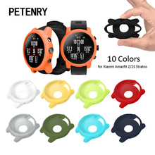 For Amazfit Stratos Watch Case Silicone Protective Shell Cover Protector for Xiaomi Huami Amazfit Stratos 2/2S Bumper Accessory 2024 - buy cheap
