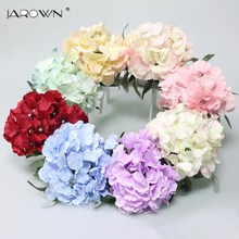 JAROWN Artificial Hydrangea Wedding Decor Flower Simulation DIY Big Silk Flowers Head Wedding Party Table Accessory Flores 2024 - buy cheap