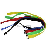 New 2015 Free Shipping 10pcs/lot 20*800mm magic tape cable tie nylon strap with Plastic button Hook Loop magic Tape with buckle 2024 - buy cheap