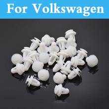 50pcs Car Styling Plastic Rivets Fastener Push Clips White For Volkswagen Passat R Phaeton Lupo Gti Pointer Cc Jetta Lupo 2024 - buy cheap