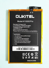 AZK NEW FOR oukitel k10000 pro Battery Large Capacity 10000mAh Battery Replacement For oukitel k10000 pro Mobile Phone 2024 - buy cheap