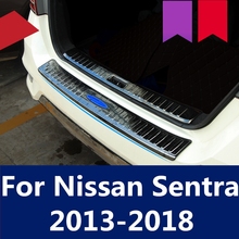 For Nissan Sentra 2013-2018 Rear Guard Tailgate decoration strip tail door decoration bright strip car Accessories 2024 - buy cheap