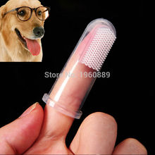 Hot Selling Super Soft Pet Finger Toothbrush Teddy Dog Brush Addition Bad Breath Tartar Teeth Care Dog Cat Cleaning Supplies 2024 - buy cheap