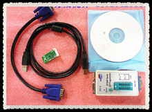 Free Shipping RT809F Serial ISP/ VGA LCD USB Programmer+7pcs Adapter Repair Tools 24-25-93 serise IC RTD2120 Better then EP1130B 2024 - buy cheap