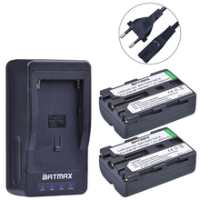 Paquete de 2 baterías de NP-FM500H + cargador LED Ultra rápido para Sony DSLR-A350, A450, A500, A550, A560, A580, A700, A850, A900, A57, A58, A65, A77 2024 - compra barato