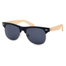 BerWer модные бамбуковые солнцезащитные очки мужские деревянные Солнцезащитные очки женские брендовые дизайнерские оригинальные деревянные очки Oculos de sol masculino 2024 - купить недорого