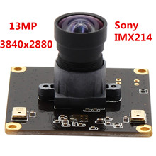 13MP USB Camera Module 3840x2880 No distortion Industrial USB Web Camera Module for Linux Windows Mac Android 2024 - buy cheap