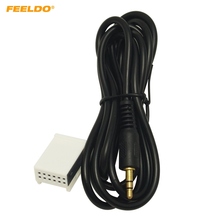 FEELDO-Cable adaptador AUX para coche, conector macho de 3,5mm para Mercedes Benz Comand AP NTG GL W169-221, Cable de Audio de datos # HQ5719 2024 - compra barato