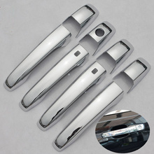 New Chrome Car Door Handle Cover Trim With SMART Keyhole For Dodge Magnum 2005-2008 Dodge Journey 2009 2010 2011 2012 2013 2024 - buy cheap