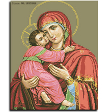 DIY Embroidery With Diamond Orthodox Set for Embroidery Madonna And Child Stitch Beadwork Paintings Rhinestones Cross-Stitch Kit 2024 - buy cheap