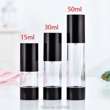30pcs/lot 15ML 30ML 50ML Empty Elegant Airless Bottle, Cosmetic High-end Lotion Airless Container, DIY Emulsion Airless Storage 2024 - buy cheap
