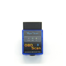 50 шт./лот Мини ELM 327 Bluetooth инструмент Vgate сканирования OBD2 / advanced obd Scan OBDII ELM327 V2.1 сканер штрих-кода с бесплатной доставкой 2024 - купить недорого