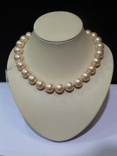 Free shipping Ladies fashion boutique 16MM Beige shell pearl necklace ##a 2024 - buy cheap
