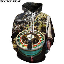 Harajuku Hoody 3D Hoodies Men Women Sweatshirts Anime Tracksuit Fish Pullover Fashion Coat Streatwear 6XL Drop ship ZOOTOPBEAR 2024 - buy cheap