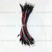 Solderless Breadboard Jumper Wires 15cm Male to Male Jump wire Cable 40pcs/set ,Free Shipping 2024 - buy cheap