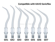 7pcs/lot Dental Scaler Tips for KAVO Dentist Instrument Equipment Ultrasonic Tip Compatible KAVO GK1,GK2,GK3,GK4,GK5,GK6,GK7 2024 - buy cheap