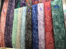 French fashion fabric 11 colors red purple black blue green red peach beautiful water lily pattern diamond and pearl wedding 2024 - buy cheap