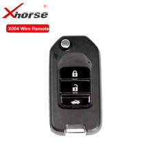 XHORSE VVDI2 для Honda ТИП универсальный дистанционный ключ 3 кнопки XKHO00EN проводной дистанционный ключ одна штука 2024 - купить недорого
