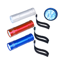 LED Torch,Potable Super Bright 9 Bulb Flashlight with Strap,Promotion Gift Cheap Giveaway 2024 - buy cheap