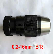 Taper B18, 0.2-16mm Medium-sized keyless drill chuck closefisted drill chuck, accuracy: less than 0.1mm,Drill clamp tool 2024 - buy cheap