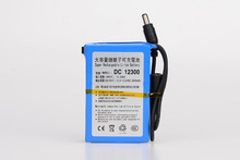 MasterFire-batería de iones de litio recargable para cámara CCTV, paquete de baterías de Super polímero de 12V, 3000mAh, CC 12300 2023 - compra barato