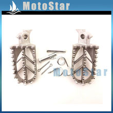 Stainless Steel Footpegs For Chinese Pit Dirt Bike Pitster Pro XR50 CRF50 CRF70 YCF SSR Thumpstar 50cc-160cc 2024 - buy cheap