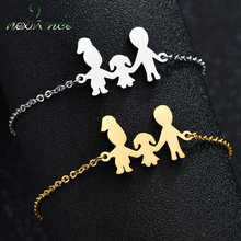 Nextvance Family Dad Mom Daughter Bracelet Boys Girls 7inch Chain Bracelets & Bangles for Christmas Gift Dropshipping 2024 - buy cheap