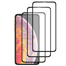 Protector de pantalla de cristal templado para iPhone, Protector de pantalla de vidrio templado para iPhone X, XR, XS, Max, CXV, 5, 6, 7, 8 Plus, 3 uds. 2024 - compra barato