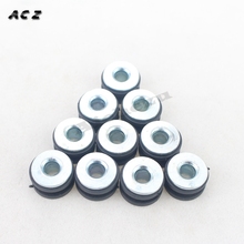 10Pcs Set Motorcycle Rubber Grommets Bolt Pressure Relief Cushion Kit Replacement Accessories for Honda Yamaha Suzuki Fairings 2024 - buy cheap