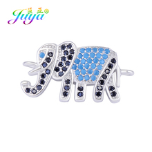 DIY Jewelry Making Accessories Micro Pave Zircon  Charms Animal Elephant Connectors For Women Men Bracelets Necklace Making 2024 - buy cheap